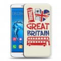 Дизайнерский пластиковый чехол для Huawei Nova Plus British love