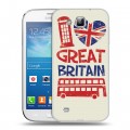 Дизайнерский пластиковый чехол для Samsung Galaxy Premier British love