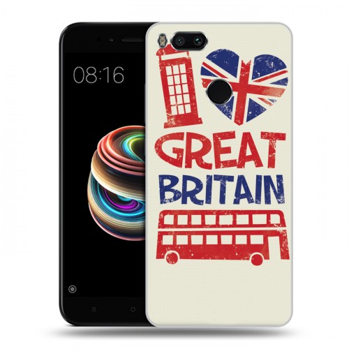 Дизайнерский силиконовый чехол для Xiaomi Mi5X British love