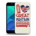 Дизайнерский пластиковый чехол для ASUS ZenFone 4 Selfie British love