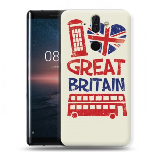 Дизайнерский пластиковый чехол для Nokia 8 Sirocco British love