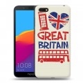 Дизайнерский пластиковый чехол для Huawei Honor 7A British love