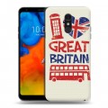 Дизайнерский пластиковый чехол для LG Q Stylus British love