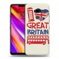 Дизайнерский пластиковый чехол для LG G8 ThinQ British love