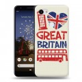 Дизайнерский пластиковый чехол для Google Pixel 3a XL British love