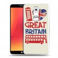 Дизайнерский пластиковый чехол для LG Optimus G2 British love