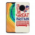 Дизайнерский пластиковый чехол для Huawei Mate 30 British love
