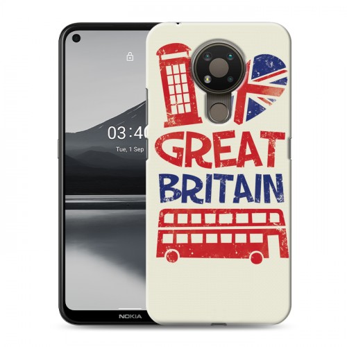 Дизайнерский силиконовый чехол для Nokia 3.4 British love