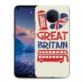 Дизайнерский силиконовый чехол для Nokia 5.4 British love