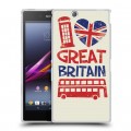 Дизайнерский пластиковый чехол для Sony Xperia Z Ultra  British love