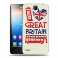 Дизайнерский пластиковый чехол для Lenovo S890 British love