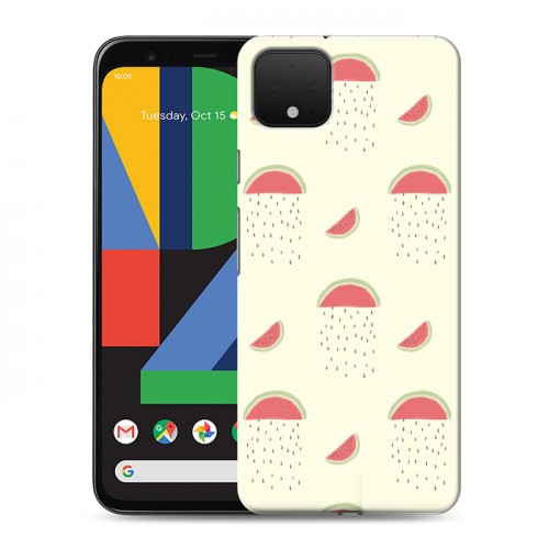 Дизайнерский пластиковый чехол для Google Pixel 4 Пастельный стиль