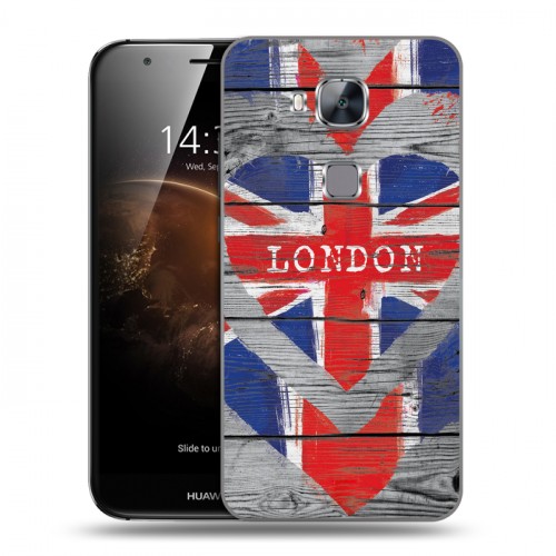 Дизайнерский пластиковый чехол для Huawei G8 British love