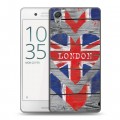 Дизайнерский пластиковый чехол для Sony Xperia X Performance British love