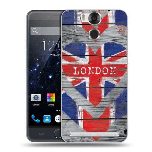 Дизайнерский пластиковый чехол для Ulefone Power British love