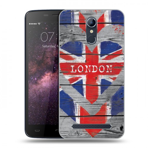 Дизайнерский силиконовый чехол для Homtom HT17 British love