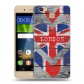 Дизайнерский пластиковый чехол для Huawei GR3 British love