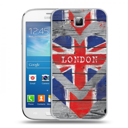 Дизайнерский пластиковый чехол для Samsung Galaxy Premier British love