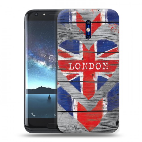 Дизайнерский силиконовый чехол для Doogee BL5000 British love