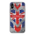 Дизайнерский силиконовый чехол для Iphone x10 British love