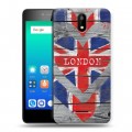 Дизайнерский силиконовый чехол для Micromax Q409 British love