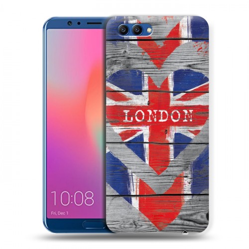 Дизайнерский пластиковый чехол для Huawei Honor View 10 British love