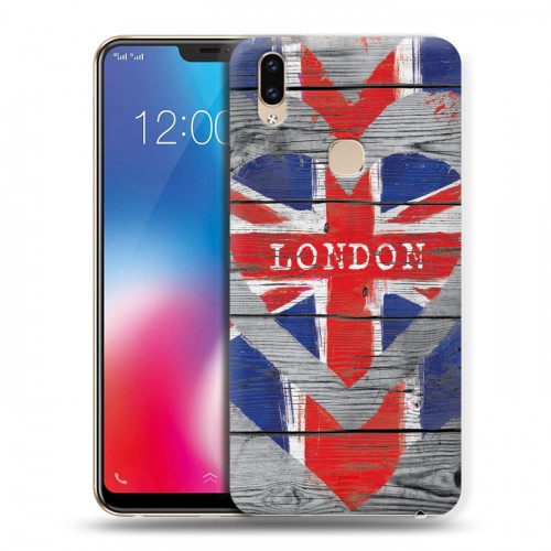 Дизайнерский пластиковый чехол для Vivo V9 British love