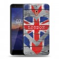 Дизайнерский силиконовый чехол для Nokia 2.1 British love