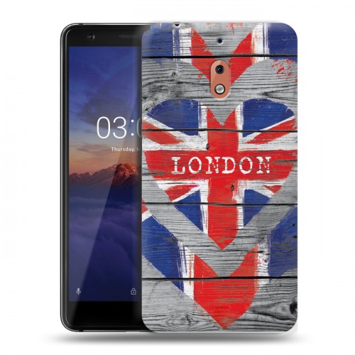 Дизайнерский силиконовый чехол для Nokia 2.1 British love