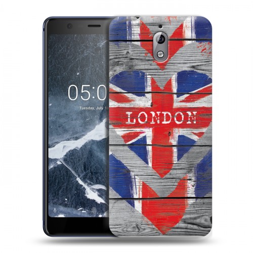 Дизайнерский силиконовый чехол для Nokia 3.1 British love