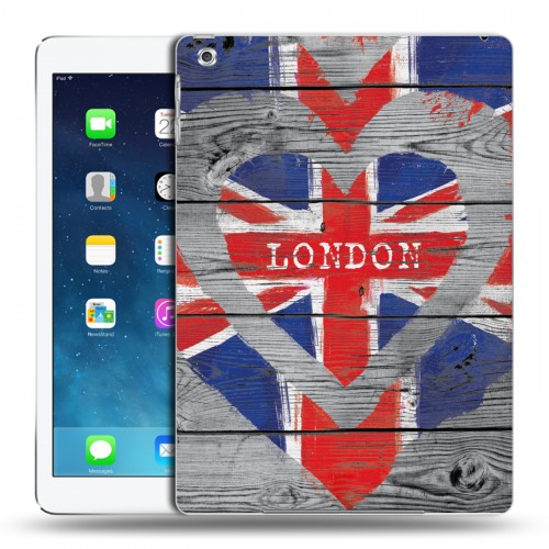 Дизайнерский силиконовый чехол для Ipad Air British love