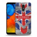 Дизайнерский пластиковый чехол для LG Q Stylus British love