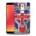 Дизайнерский пластиковый чехол для LG Optimus G2 British love