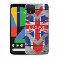 Дизайнерский пластиковый чехол для Google Pixel 4 British love