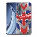 Дизайнерский пластиковый чехол для Xiaomi Mi 10 British love