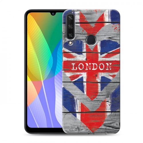 Дизайнерский пластиковый чехол для Huawei Y6p British love