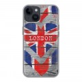 Дизайнерский пластиковый чехол для Iphone 14 British love