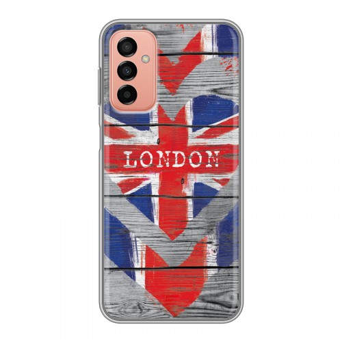 Дизайнерский силиконовый чехол для Samsung Galaxy M23 5G British love