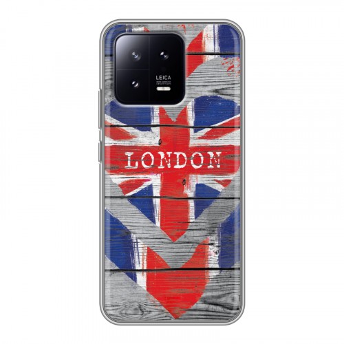 Дизайнерский силиконовый чехол для Xiaomi 13 British love