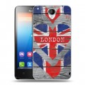 Дизайнерский пластиковый чехол для Lenovo S890 British love