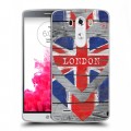 Дизайнерский пластиковый чехол для LG G3 (Dual-LTE) British love