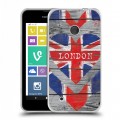 Дизайнерский пластиковый чехол для Nokia Lumia 530 British love