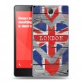 Дизайнерский силиконовый чехол для Xiaomi RedMi Note British love