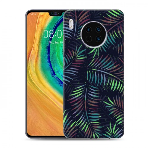 Дизайнерский пластиковый чехол для Huawei Mate 30 Принты листьев