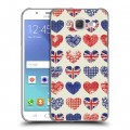 Дизайнерский пластиковый чехол для Samsung Galaxy J5 British love