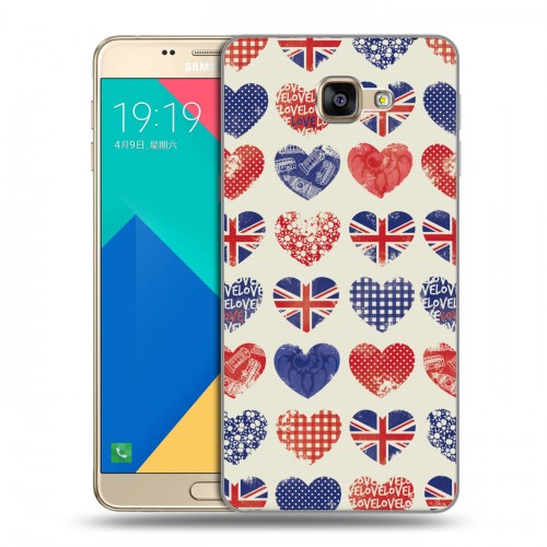 Дизайнерский силиконовый чехол для Samsung Galaxy A9 British love