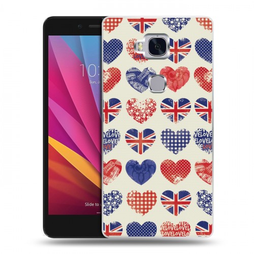 Дизайнерский силиконовый чехол для Huawei Honor 5X British love