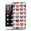 Дизайнерский пластиковый чехол для OnePlus X British love