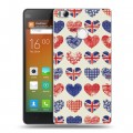 Дизайнерский пластиковый чехол для Xiaomi Mi4S British love