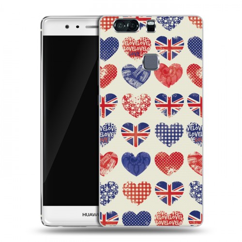 Дизайнерский пластиковый чехол для Huawei P9 Plus British love